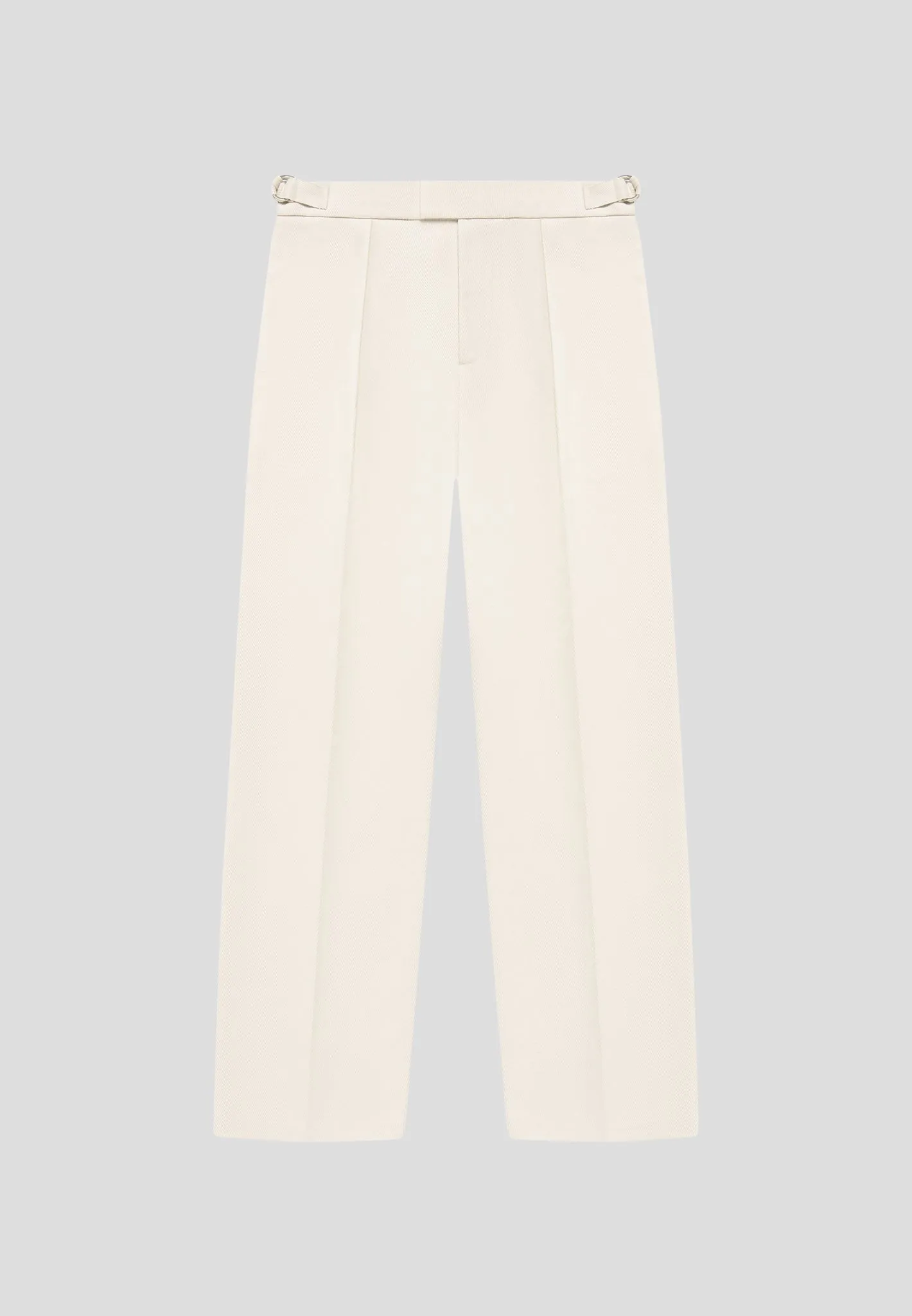 Textured Tailored Trousers - Cream sold by Maniere De Voir product image thumbnail 2