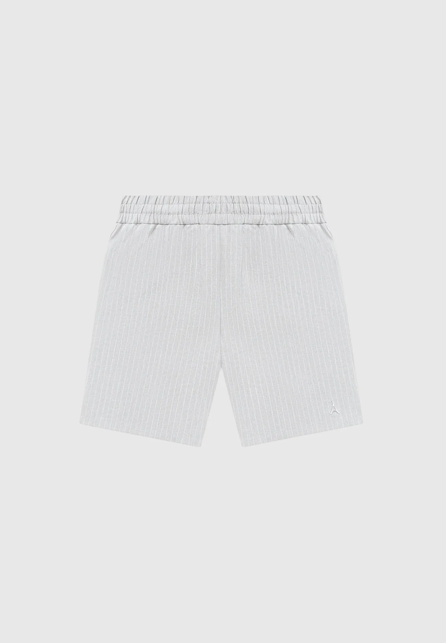 Pinstripe Shorts - Grey sold by Maniere De Voir product image thumbnail 2