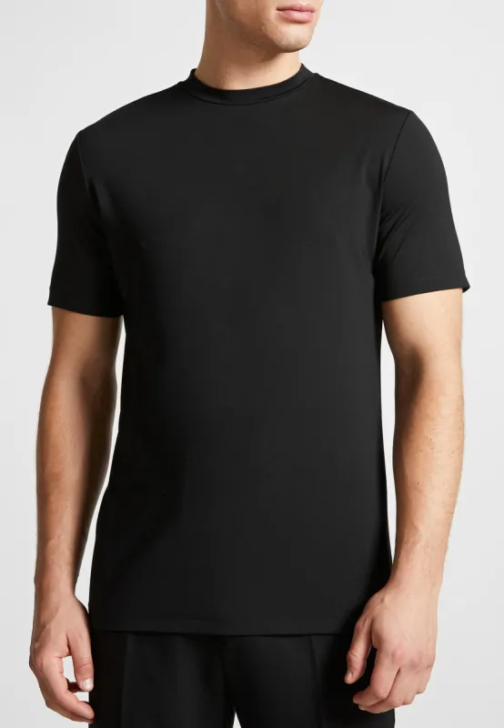 Armand - Fitted Luxe T-Shirt - Black sold by Maniere De Voir