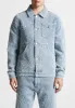 Limited Edition Boucle Denim Jacket - Blue sold by Maniere De Voir