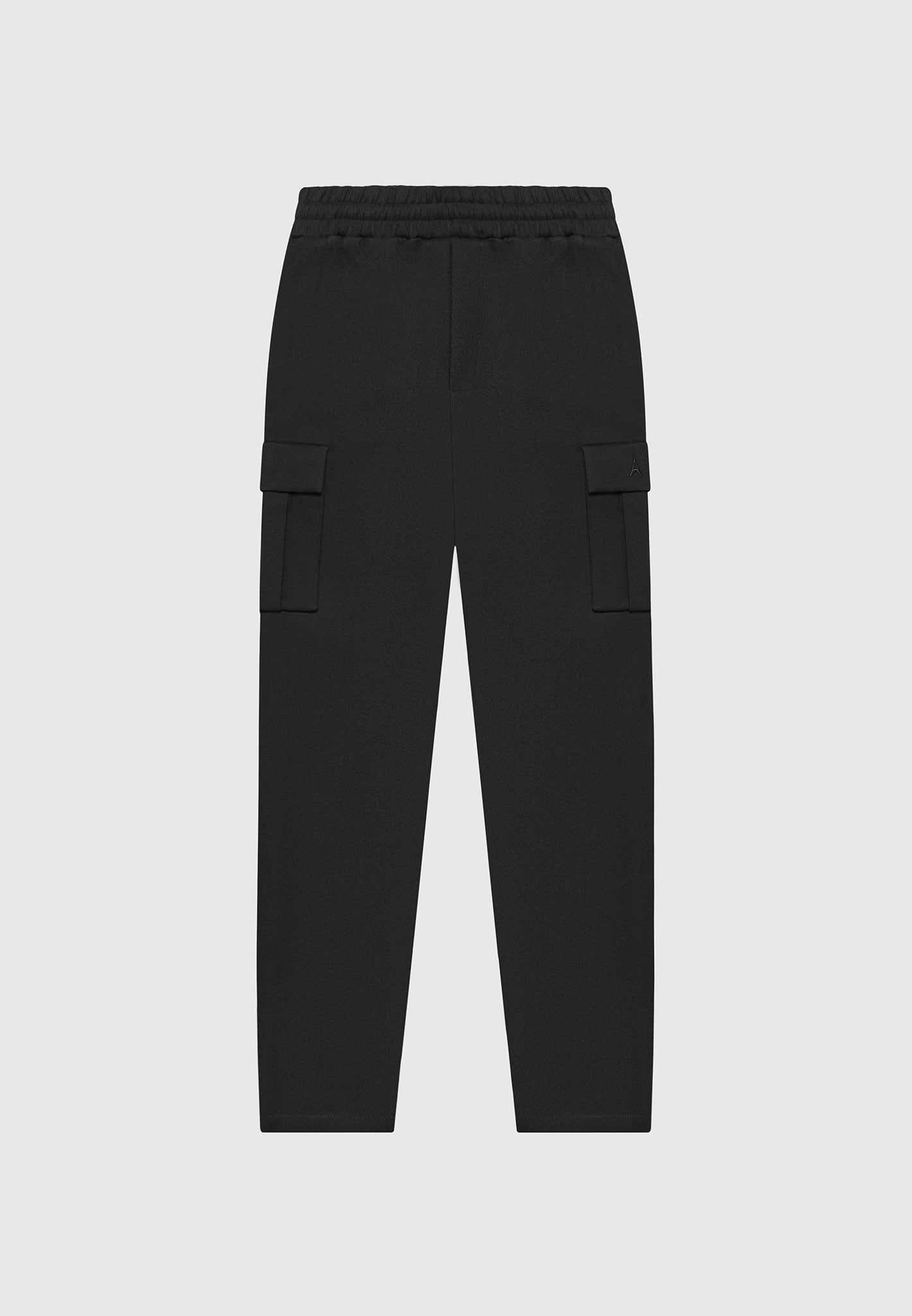 Twill Cargo Regular Fit Pants - Black sold by Maniere De Voir
