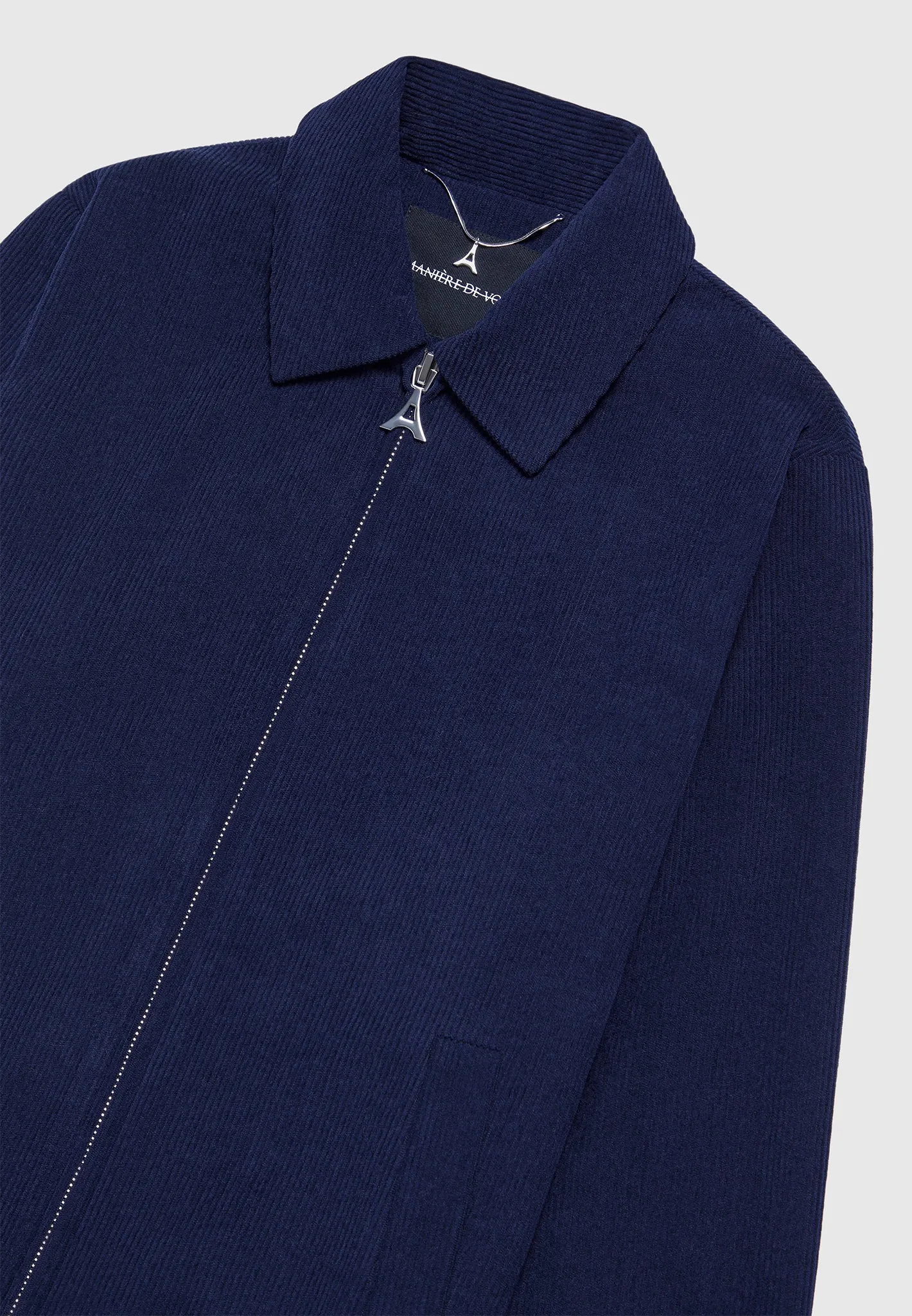 Corduroy Jacket - Navy sold by Maniere De Voir product image thumbnail 5