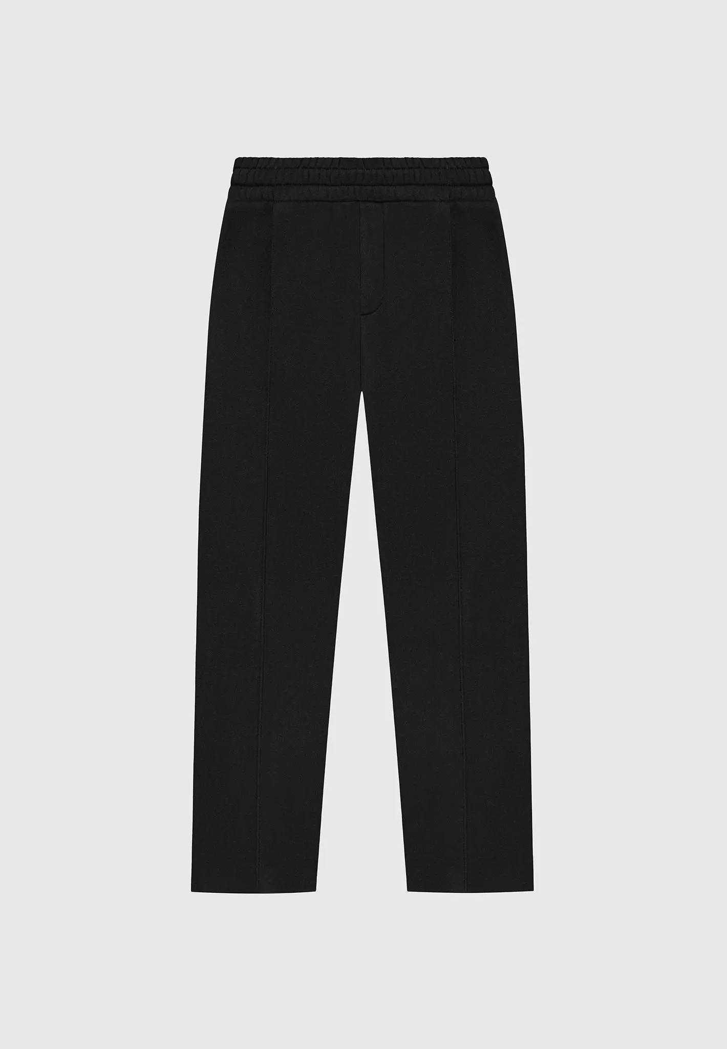 Éternel 420GSM Eiffel Embossed Pintuck Joggers - Black sold by Maniere De Voir product image thumbnail 2