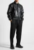 Eiffel Rhinestone Varsity Jacket - Black sold by Maniere De Voir