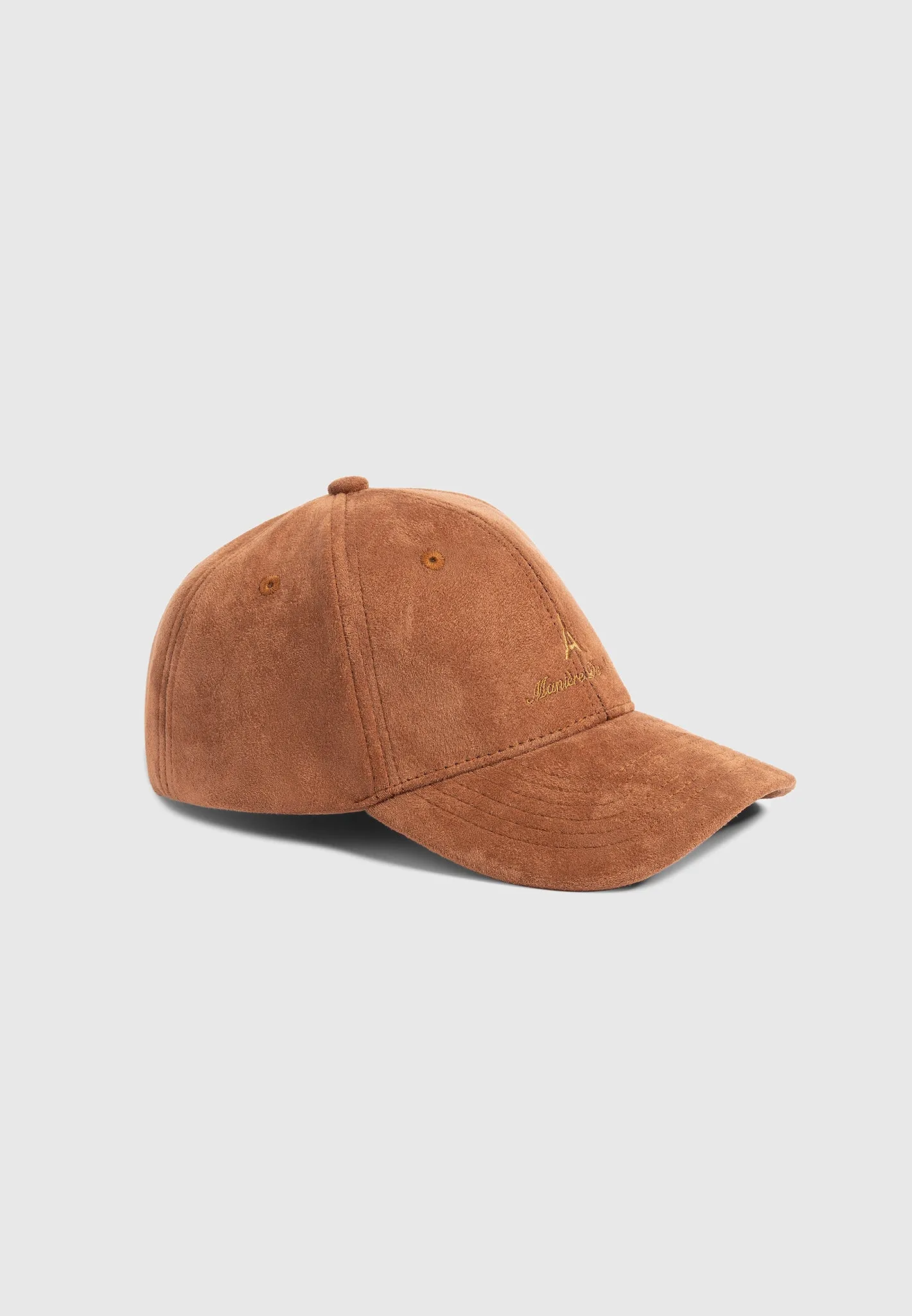 Signature Suede Cap - Tan sold by Maniere De Voir
