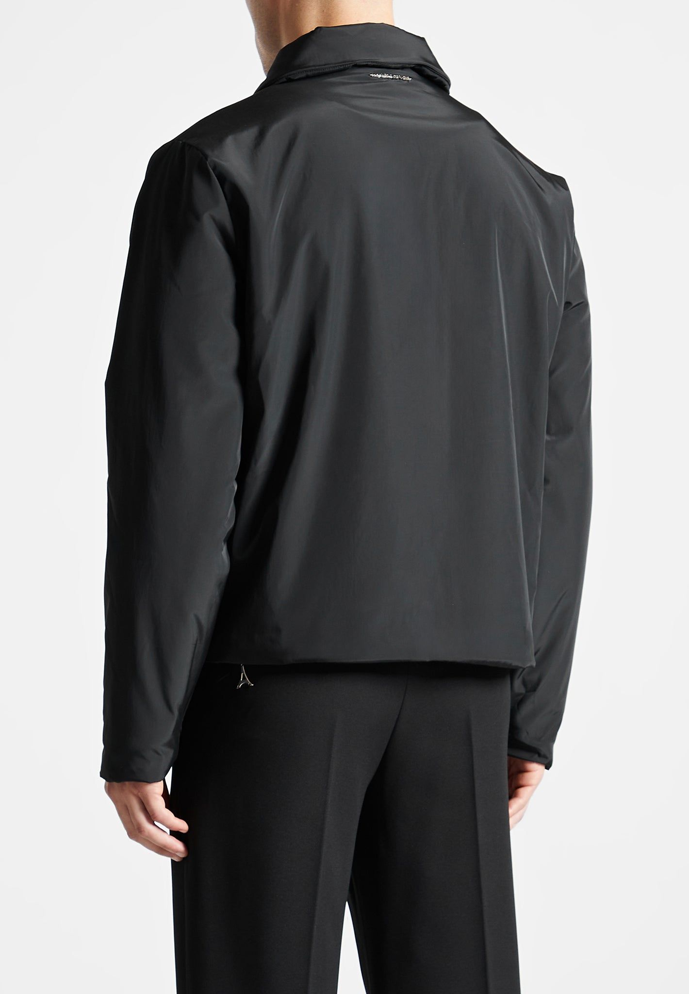Nylon Boxy Jacket - Black sold by Maniere De Voir product image thumbnail 5