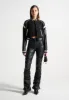 Eiffel Varsity Jacket - Black sold by Maniere De Voir
