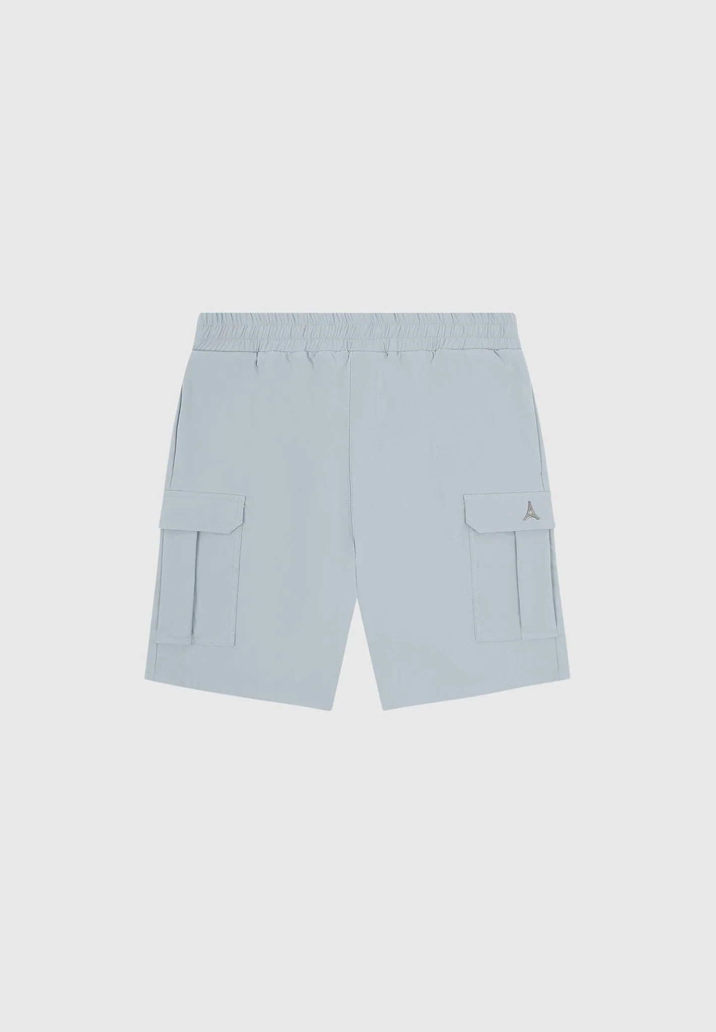 Technical Cargo Shorts - Iced Grey sold by Maniere De Voir