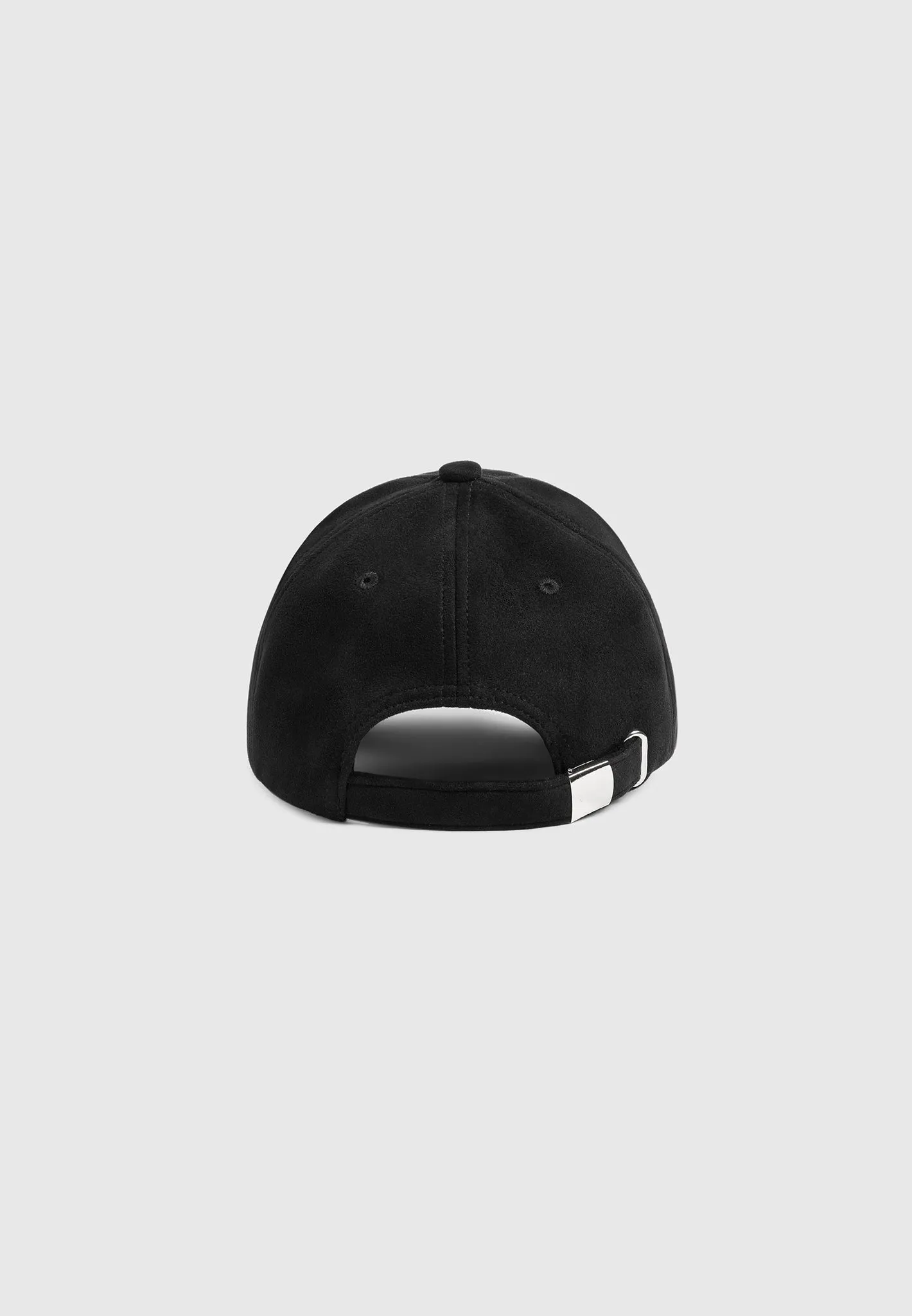 Florent - Signature Suede Cap - Black sold by Maniere De Voir product image thumbnail 3