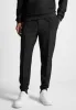 Neoprene Tapered Fit Pintuck Joggers - Black sold by Maniere De Voir