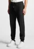 Neoprene Tapered Fit Pintuck Joggers - Black sold by Maniere De Voir