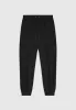Neoprene Tapered Fit Pintuck Joggers - Black sold by Maniere De Voir