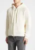 Crochet Knitted Hoodie - Cream sold by Maniere De Voir