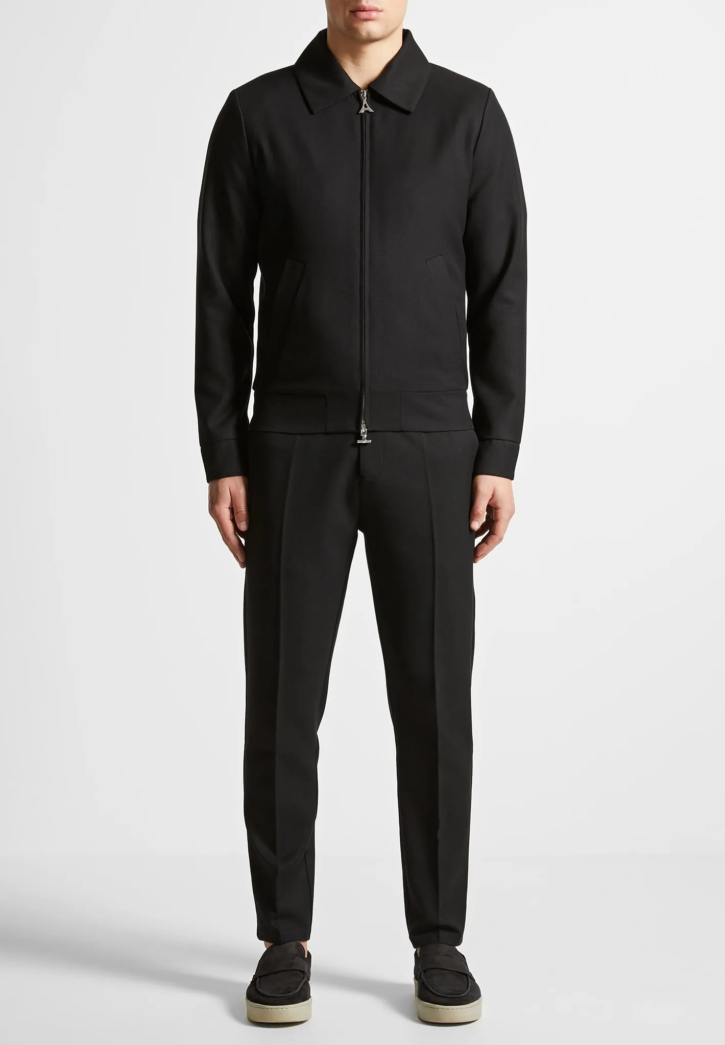 Tailored Trucker Jacket - Black sold by Maniere De Voir product image thumbnail 3