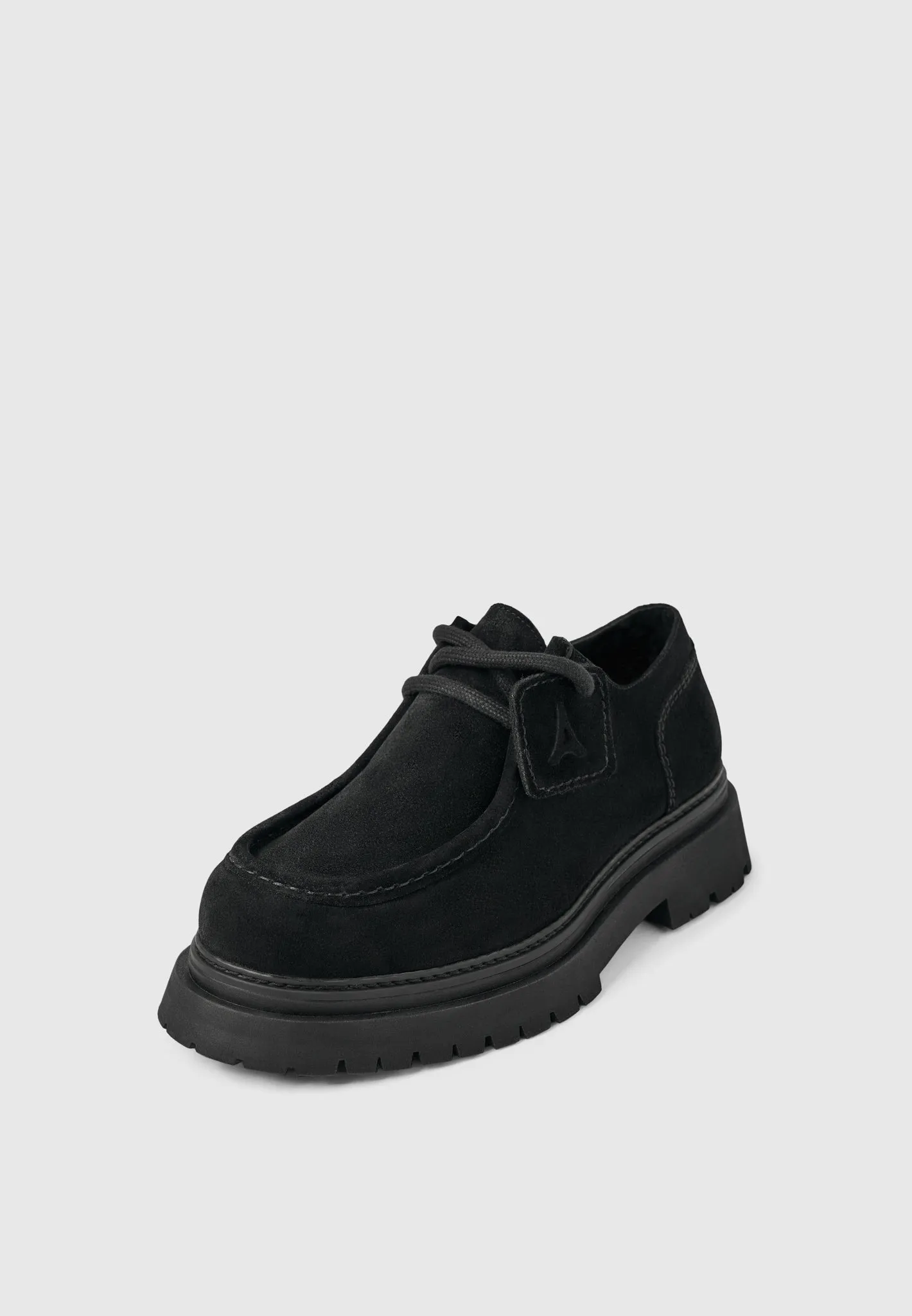 L’Atelier - Suede Lace-up Shoe - Black sold by Maniere De Voir product image thumbnail 3