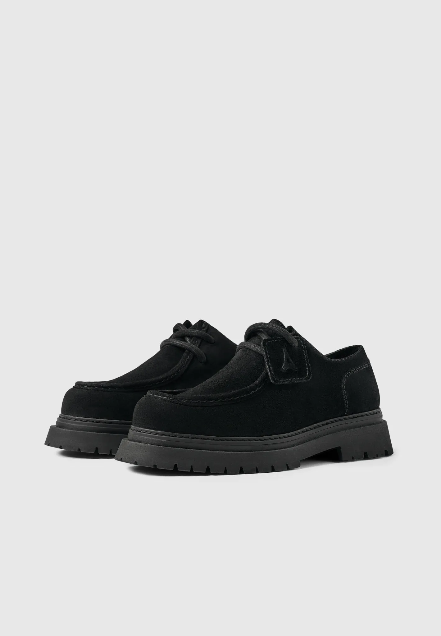 L’Atelier - Suede Lace-up Shoe - Black sold by Maniere De Voir product image thumbnail 2