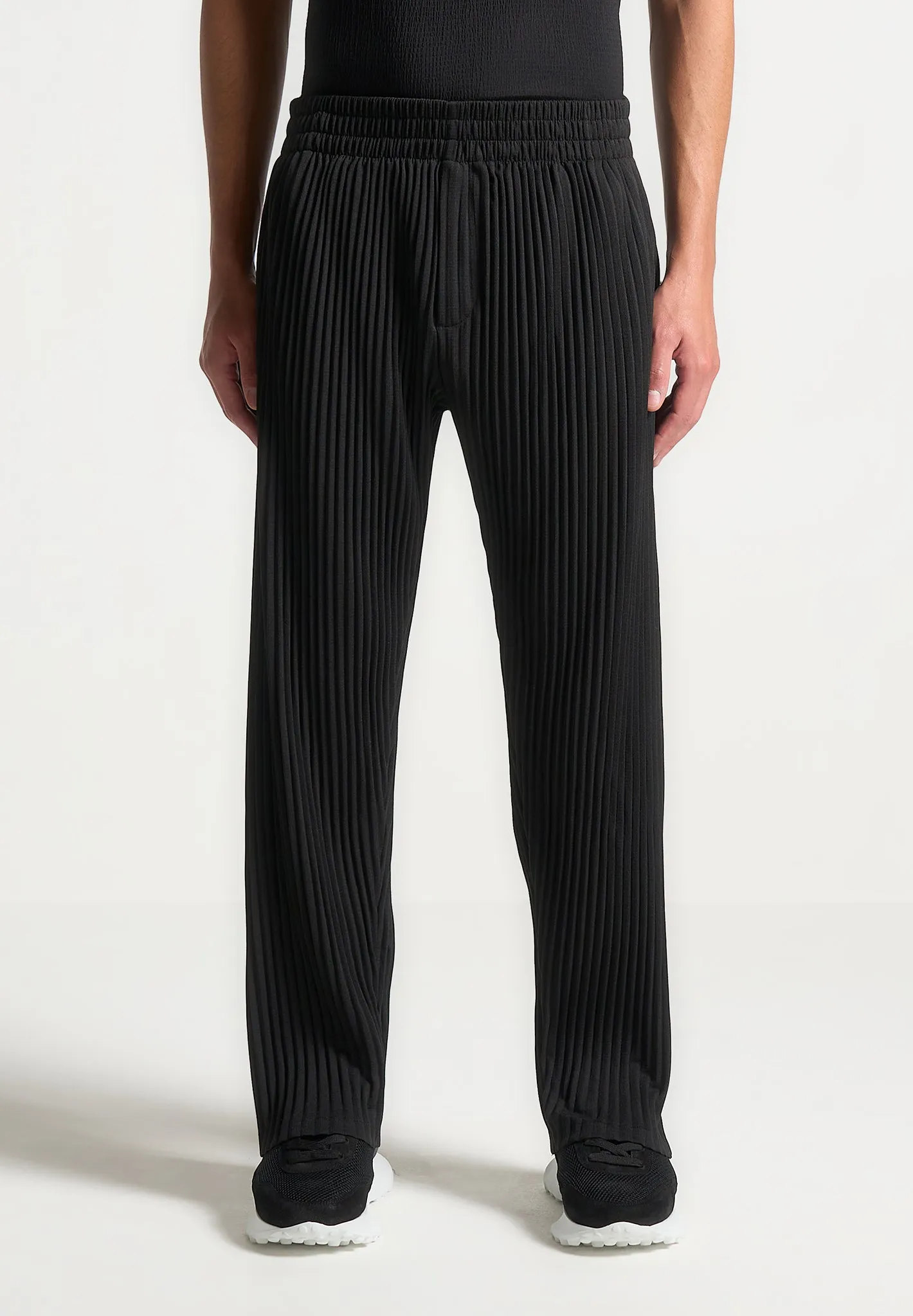 Jonas - Pleated Trousers - Black sold by Maniere De Voir product image thumbnail 2