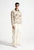 Limited Edition Jacquard Jacket - Beige sold by Maniere De Voir