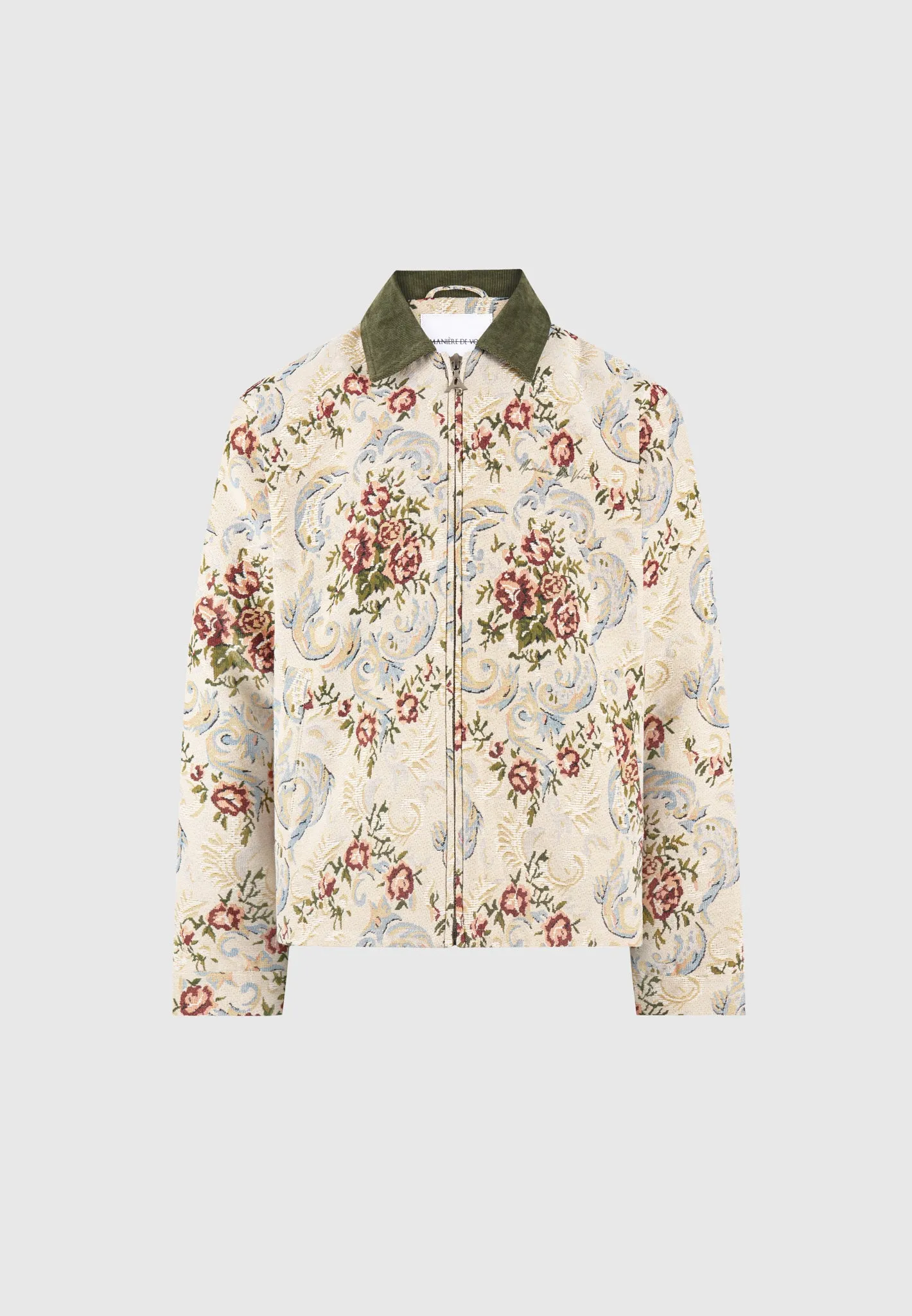 Limited Edition Jacquard Jacket - Beige sold by Maniere De Voir product image thumbnail 2