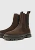 Bordeaux - Suede Chelsea Boot - Brown sold by Maniere De Voir