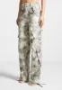 High Waisted Camo Cargo Pants - Grey sold by Maniere De Voir