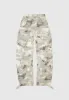 High Waisted Camo Cargo Pants - Grey sold by Maniere De Voir