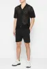 Crochet Shirt - Black sold by Maniere De Voir