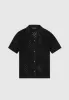 Crochet Shirt - Black sold by Maniere De Voir
