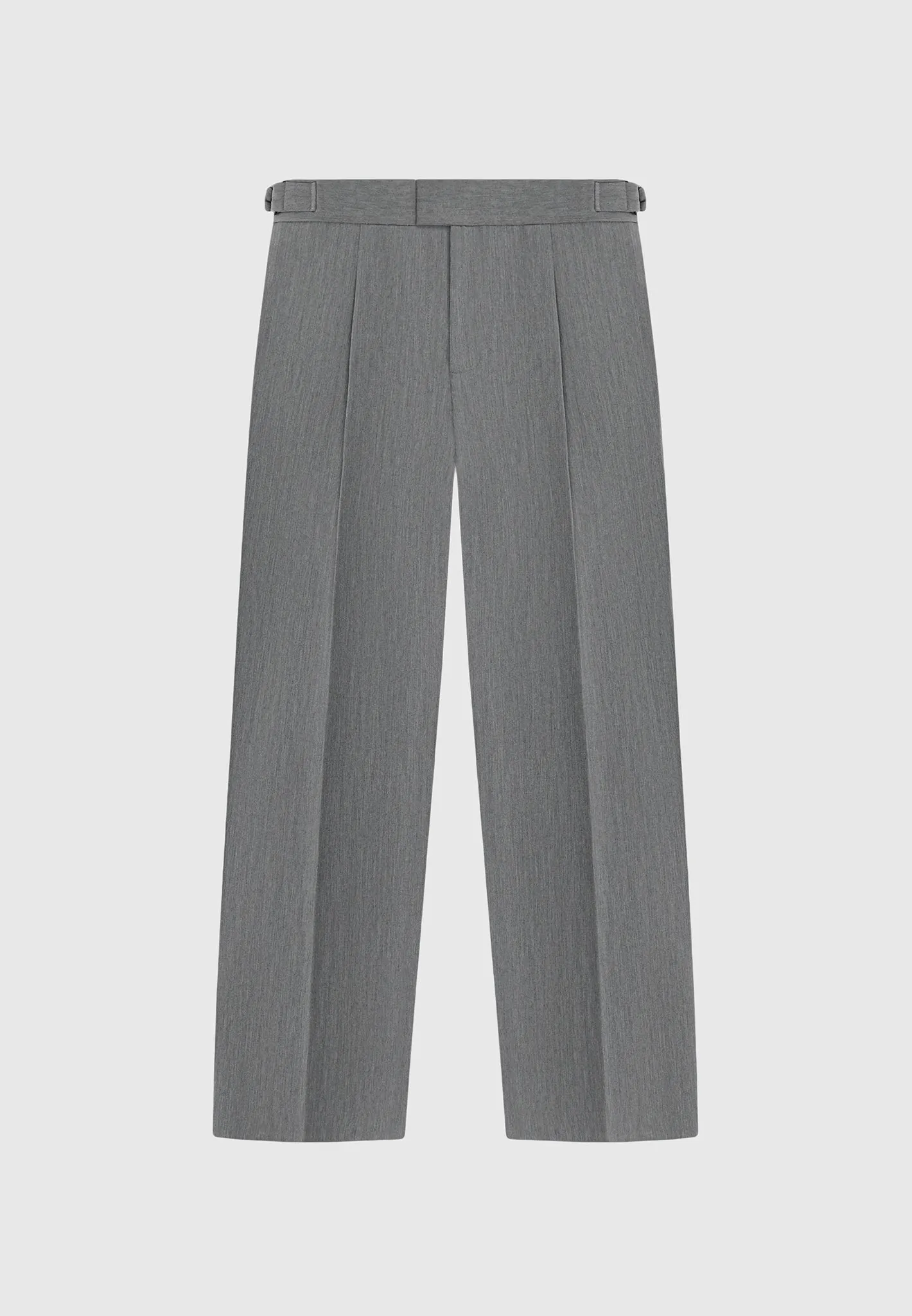 Pleated Tailored Trousers - Dark Grey sold by Maniere De Voir product image thumbnail 2