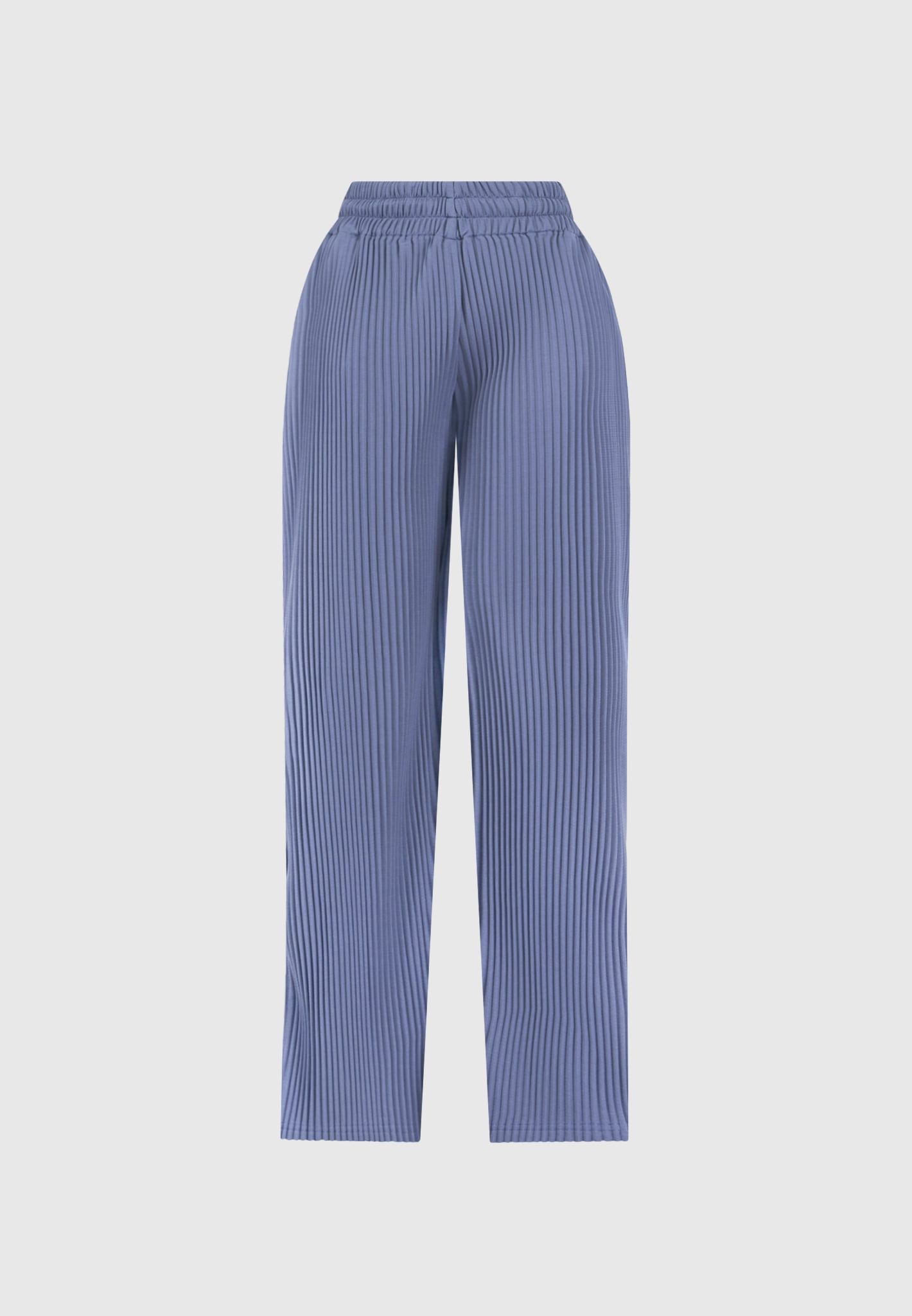 Pleated Trousers - Steel Blue sold by Maniere De Voir product image thumbnail 2