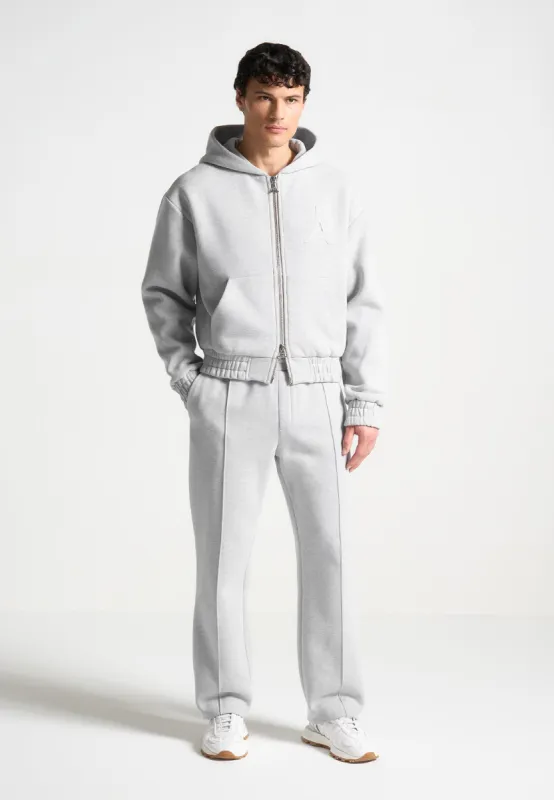 Éternel 420GSM Pintuck Joggers - Grey sold by Maniere De Voir