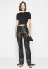 Éternelle Short Sleeve T Shirt - Black sold by Maniere De Voir