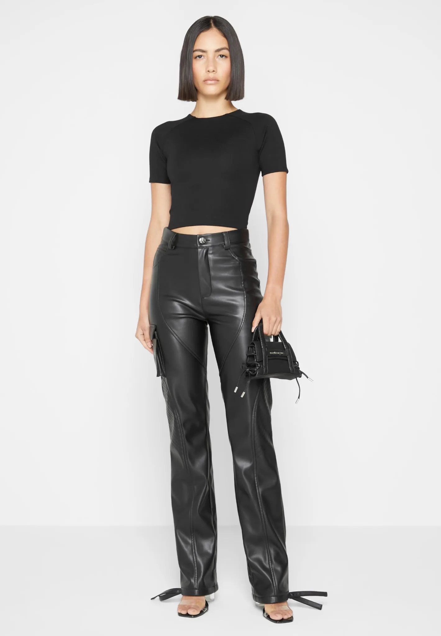 Short Sleeve T Shirt - Black sold by Maniere De Voir product image thumbnail 3