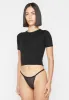 Éternelle Short Sleeve T Shirt - Black sold by Maniere De Voir