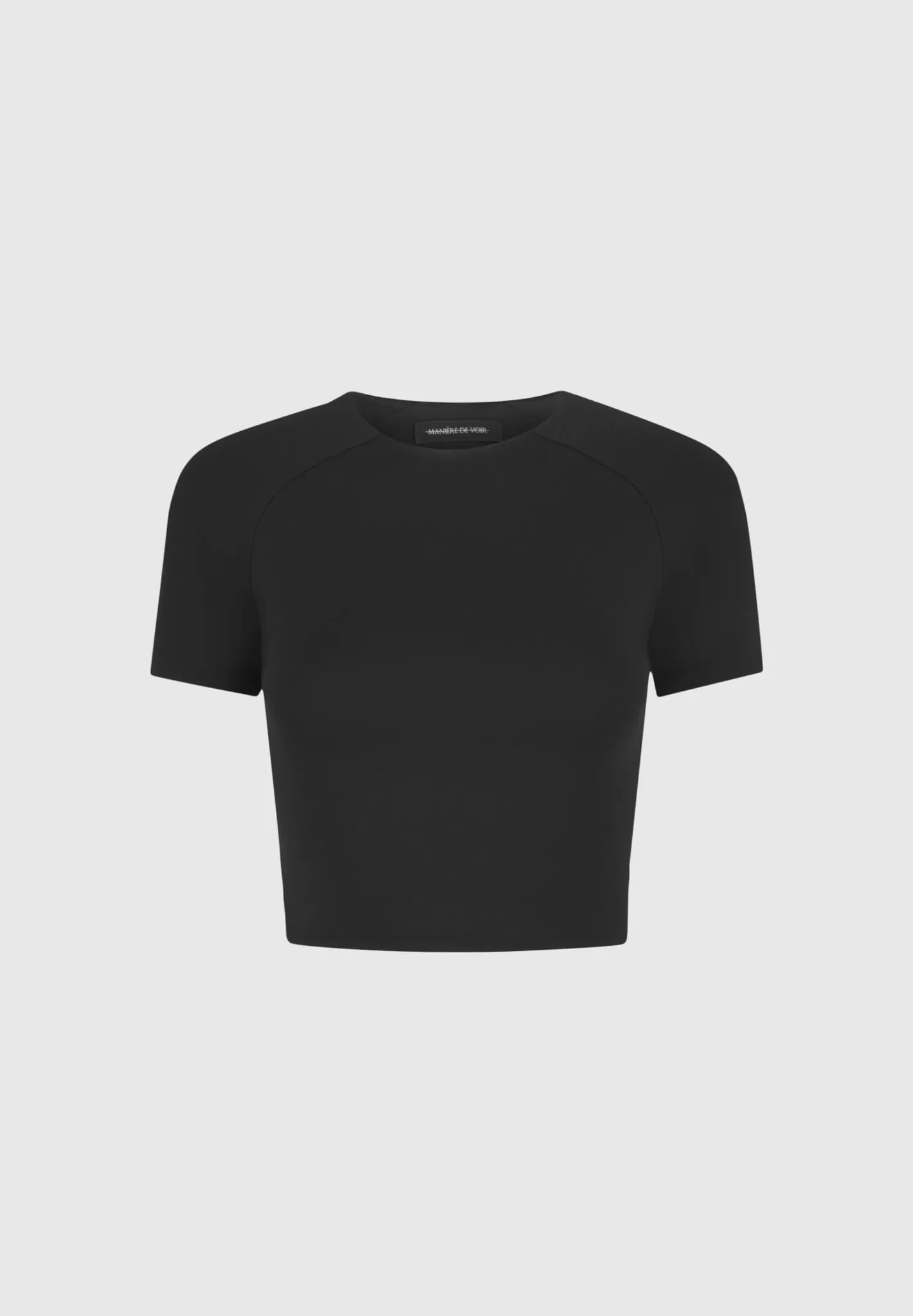 Short Sleeve T Shirt - Black sold by Maniere De Voir product image thumbnail 2