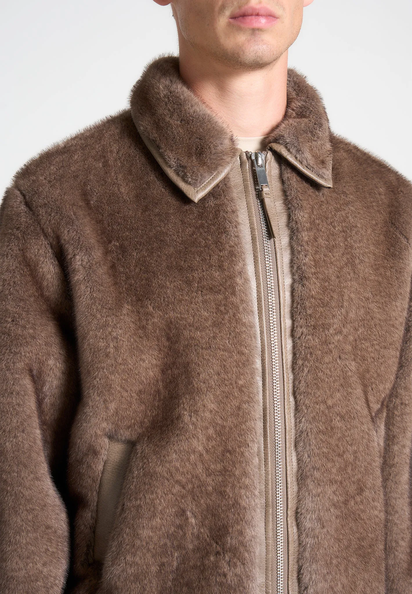 Limited Edition Fur Jacket - Brown sold by Maniere De Voir product image thumbnail 4