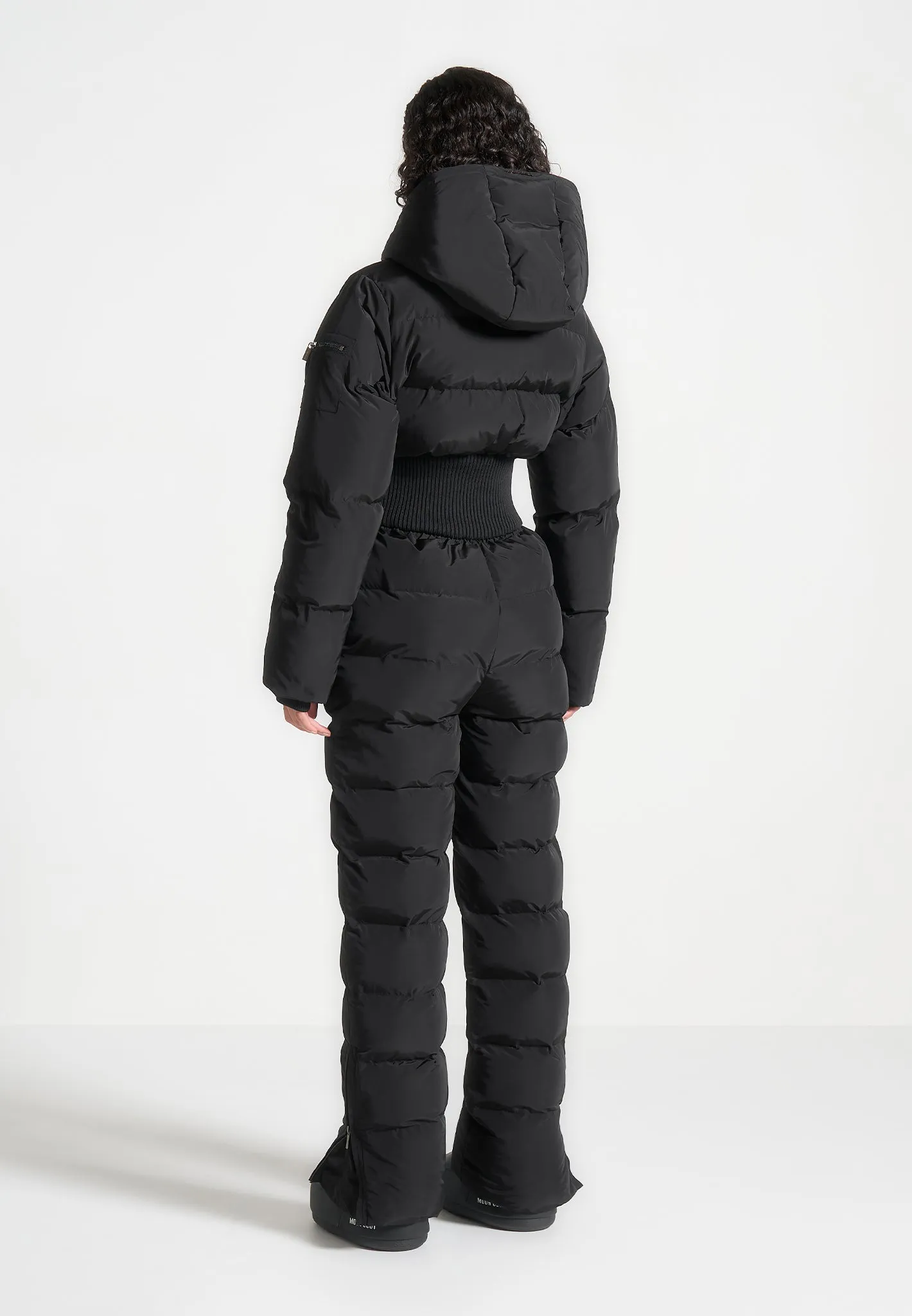 Ski Suit with Corset Detail - Black sold by Maniere De Voir product image thumbnail 4