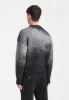 Ombré Knit Crewneck Sweater - Grey sold by Maniere De Voir