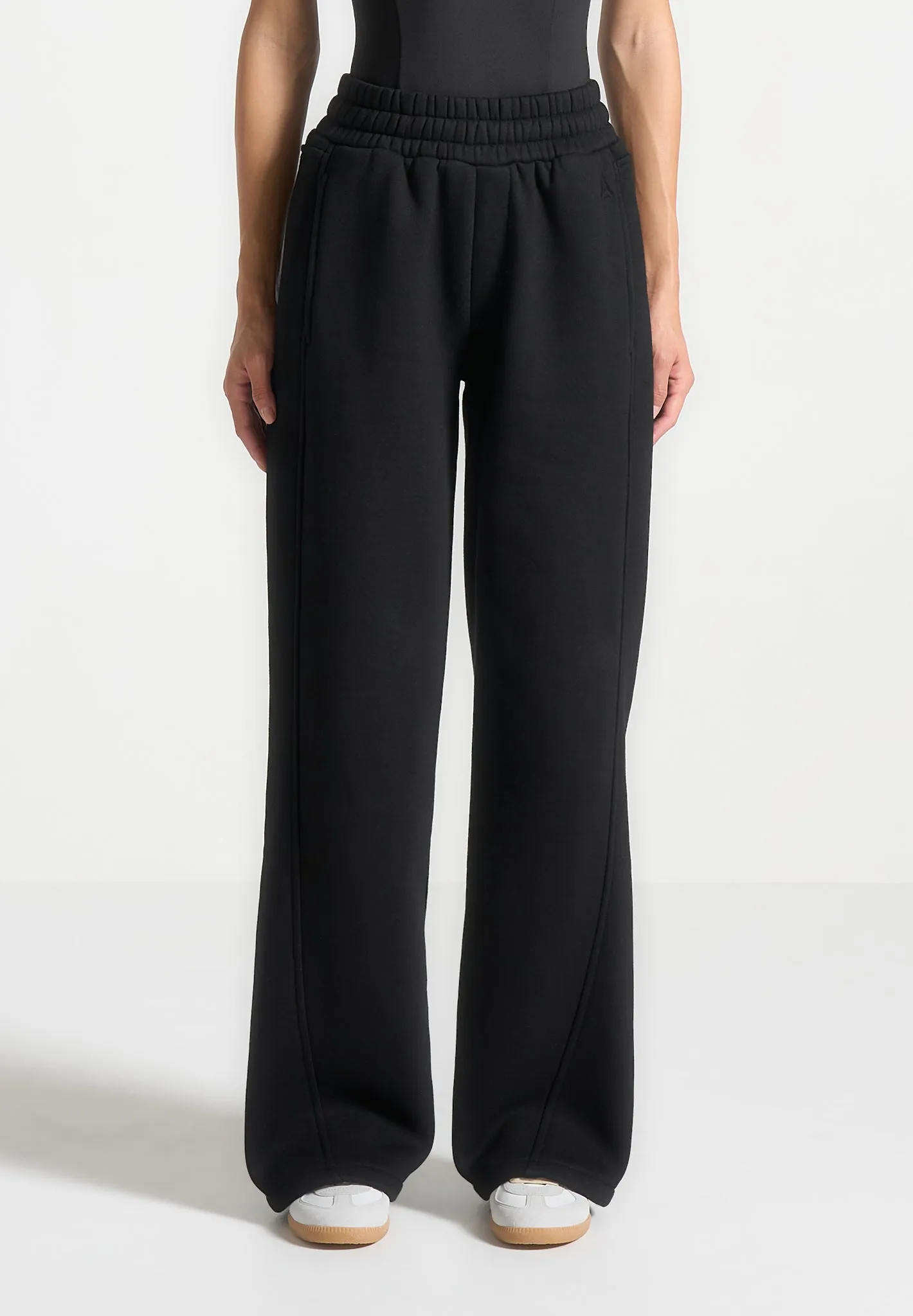 Iris - Relaxed Joggers - Black sold by Maniere De Voir product image thumbnail 2