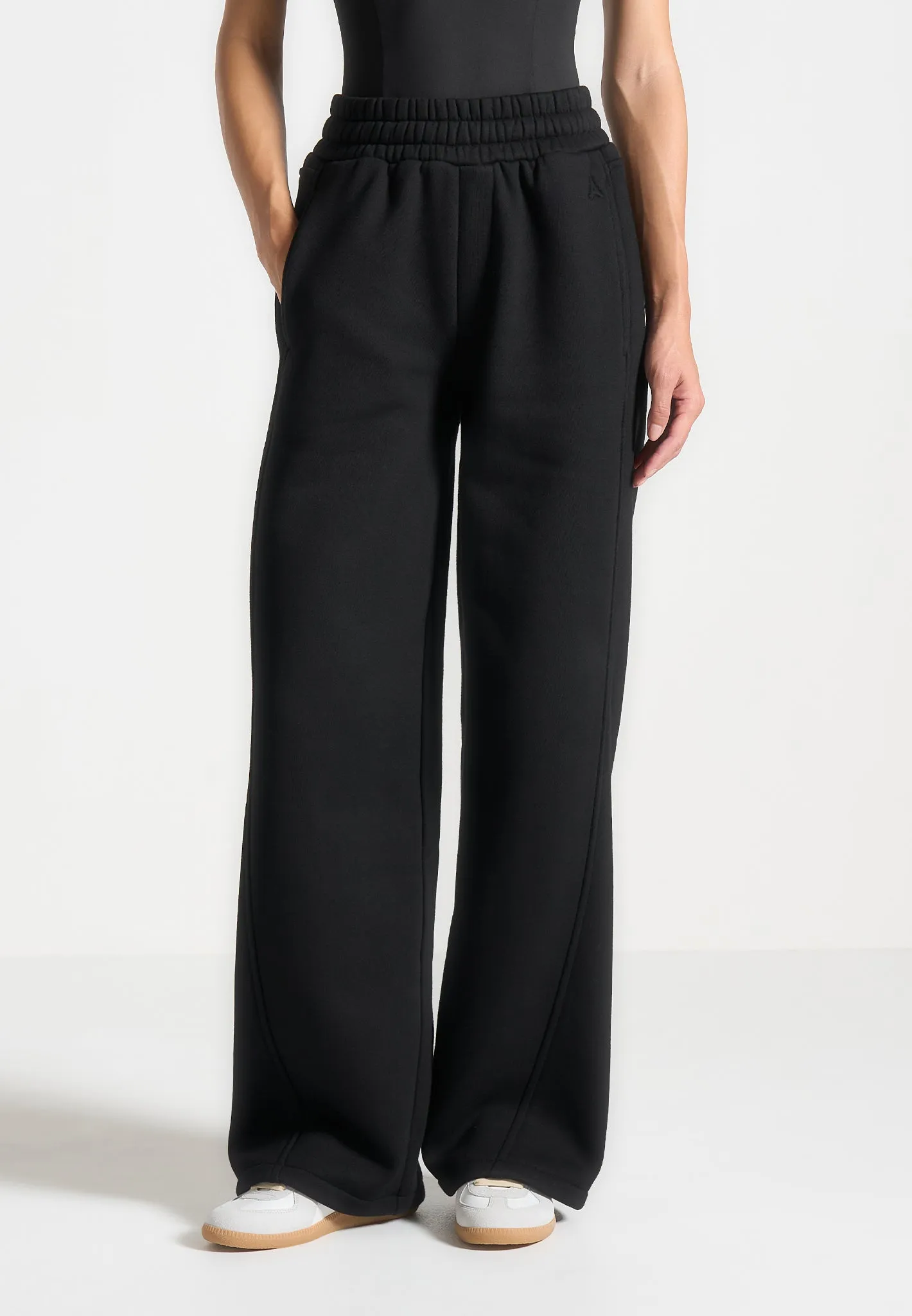 Iris - Relaxed Joggers - Black sold by Maniere De Voir product image thumbnail 4