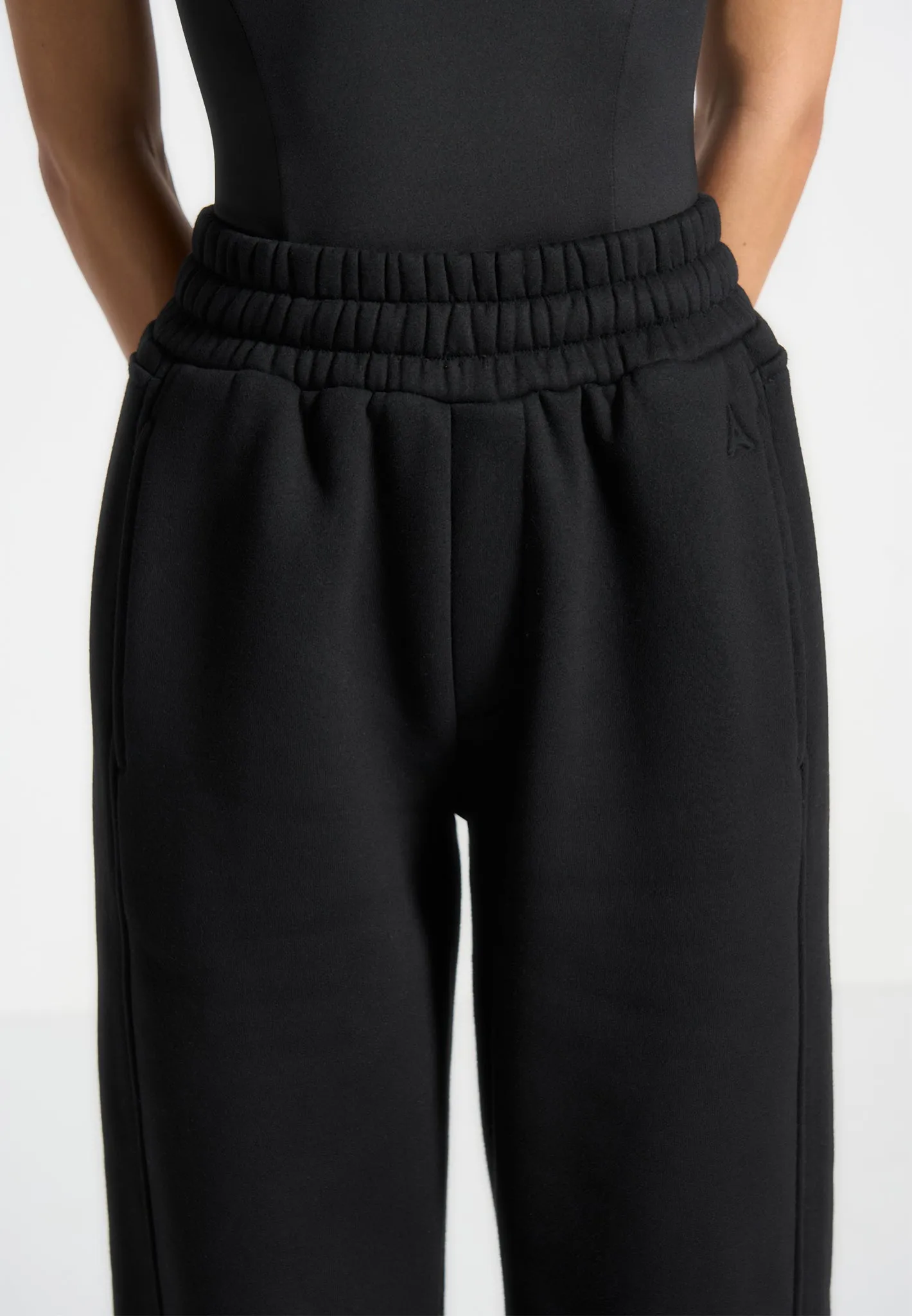 Iris - Relaxed Joggers - Black sold by Maniere De Voir product image thumbnail 5