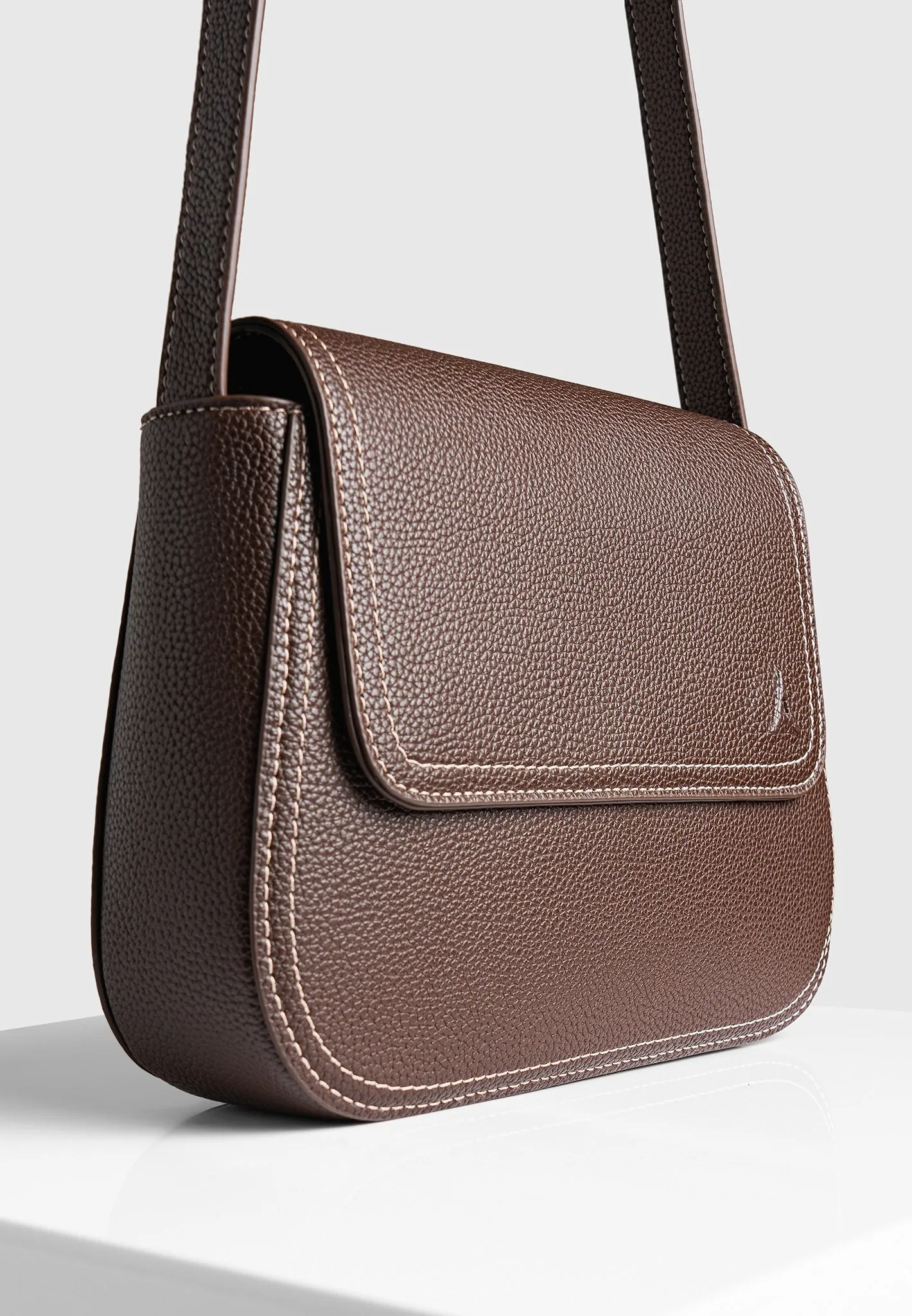 Marseille - Crossbody Bag - Brown sold by Maniere De Voir product image thumbnail 5