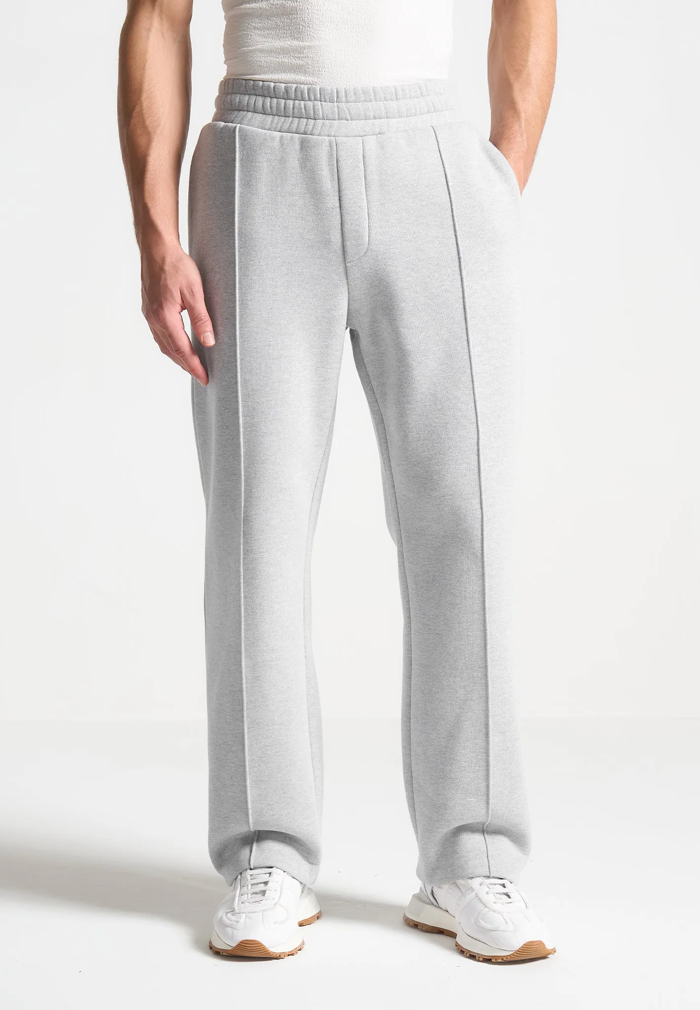 Isaac - Pintuck Joggers - Grey sold by Maniere De Voir product image thumbnail 3