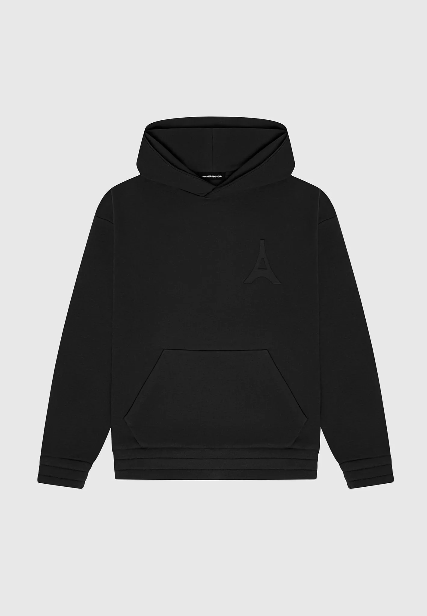 Victor - Eiffel Embossed Hoodie - Black sold by Maniere De Voir product image thumbnail 2