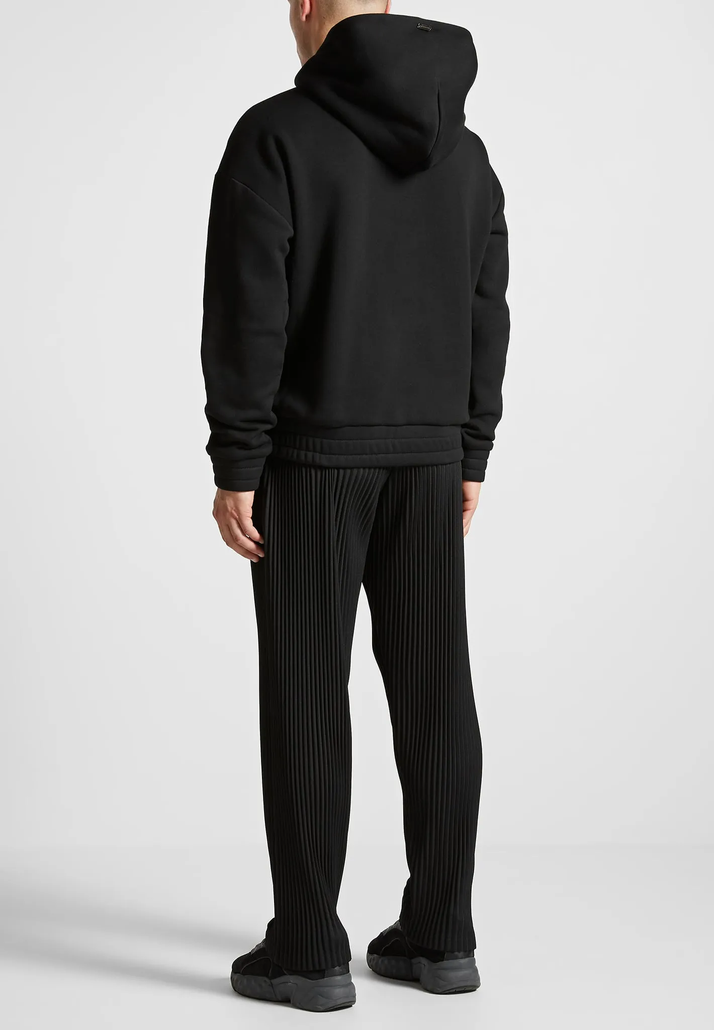 Victor - Eiffel Embossed Hoodie - Black sold by Maniere De Voir product image thumbnail 5