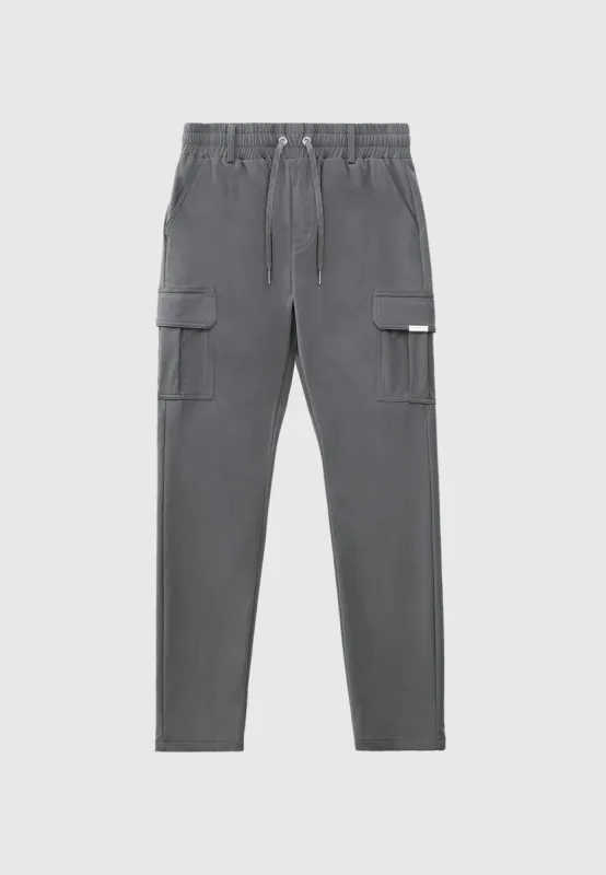 Technical Cargo Pants - Dark Grey sold by Maniere De Voir