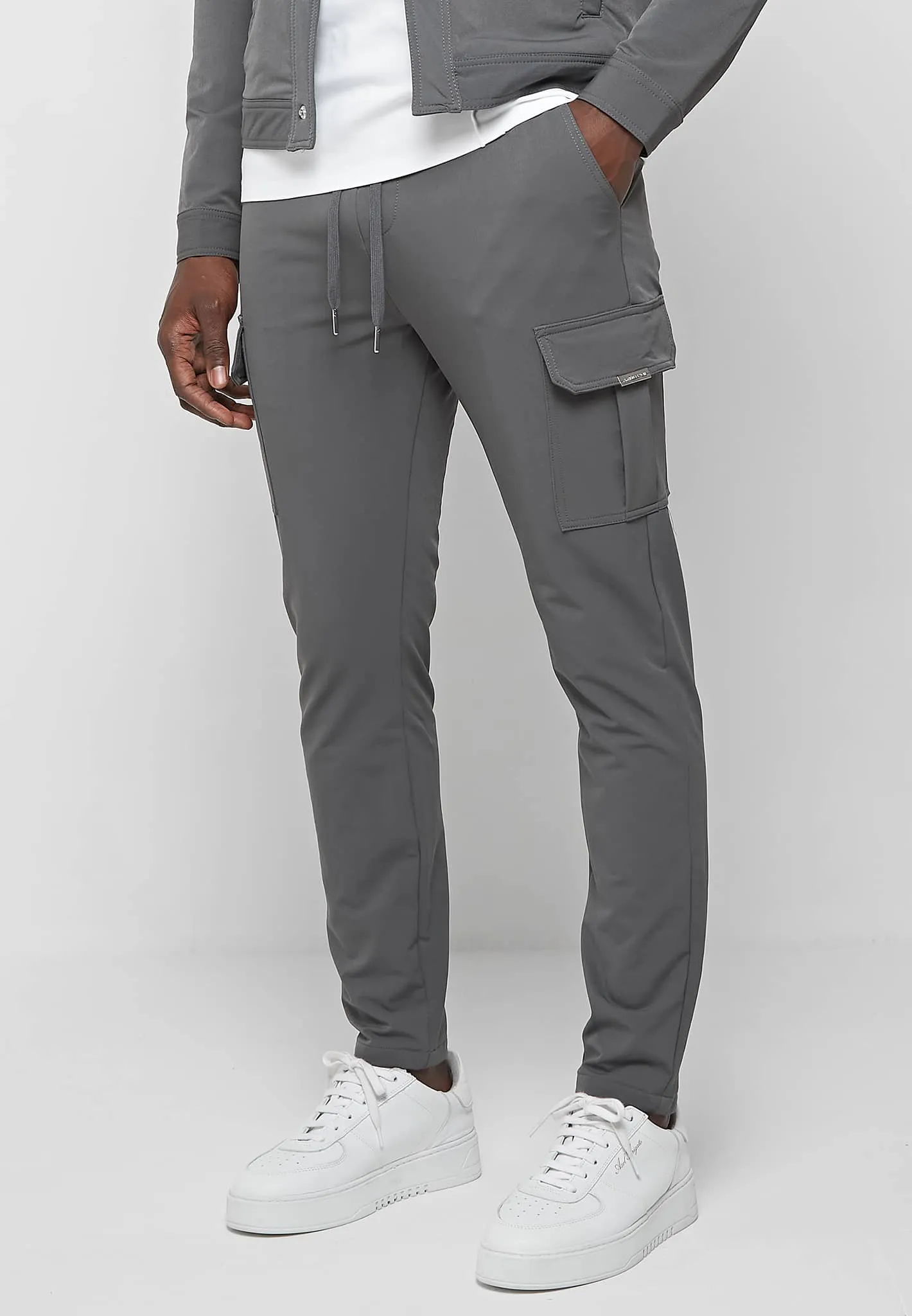 Technical Cargo Pants - Dark Grey sold by Maniere De Voir product image thumbnail 5