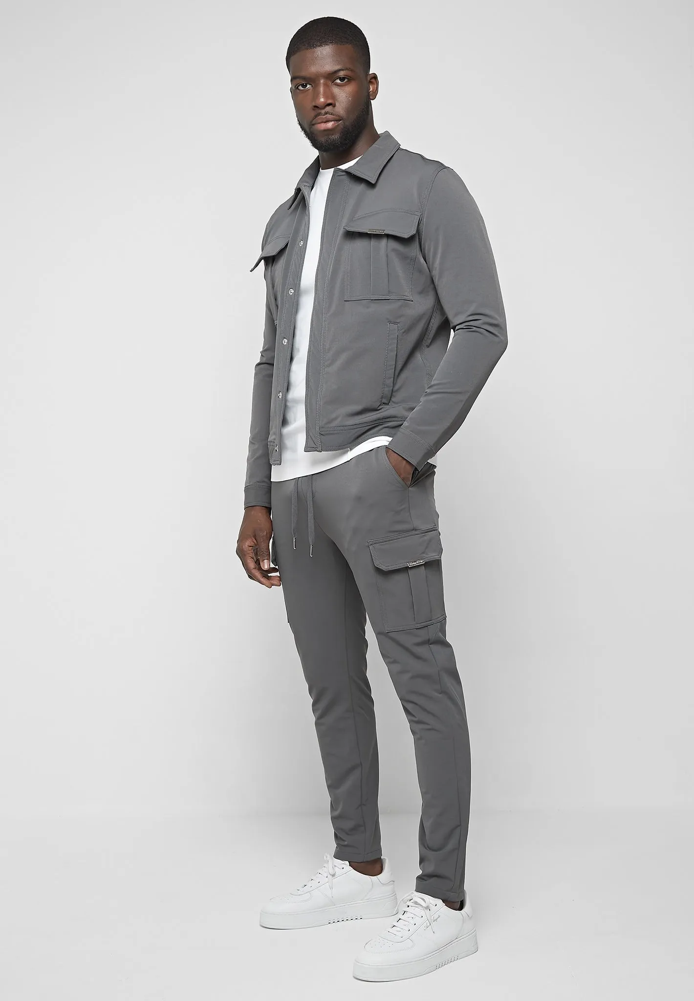Technical Cargo Pants - Dark Grey sold by Maniere De Voir product image thumbnail 2