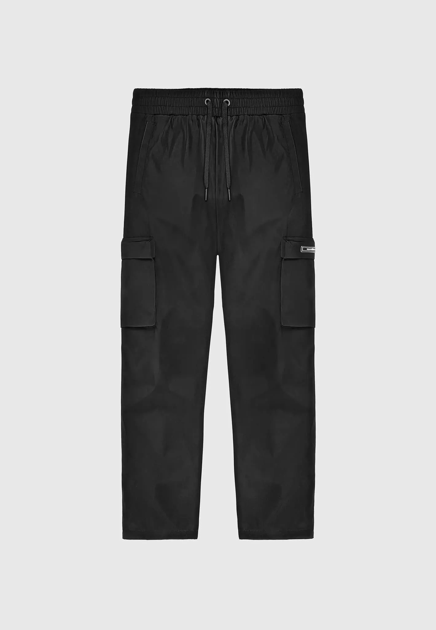 Nylon Cargo Pants - Black sold by Maniere De Voir