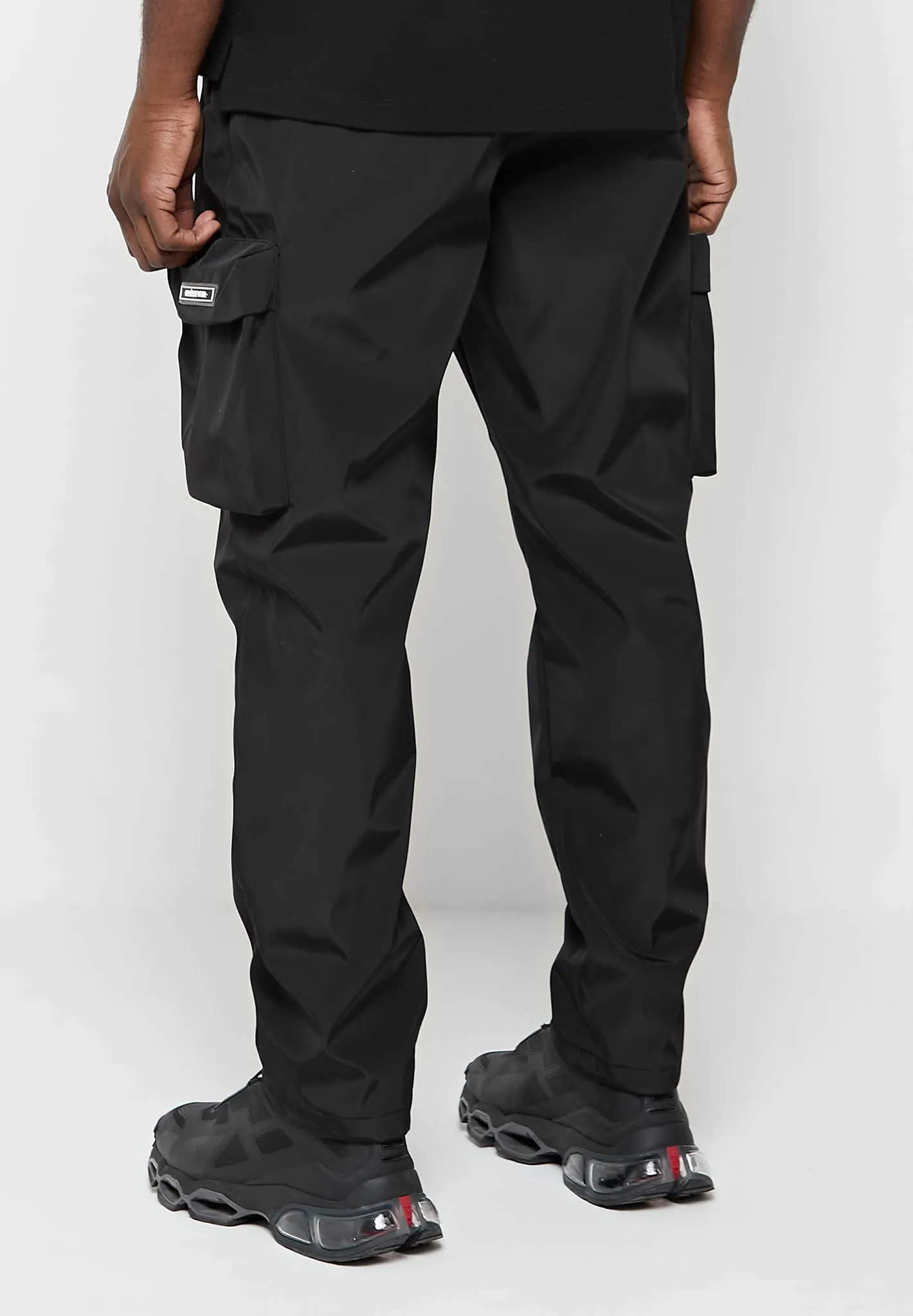 Nylon Cargo Pants - Black sold by Maniere De Voir product image thumbnail 5